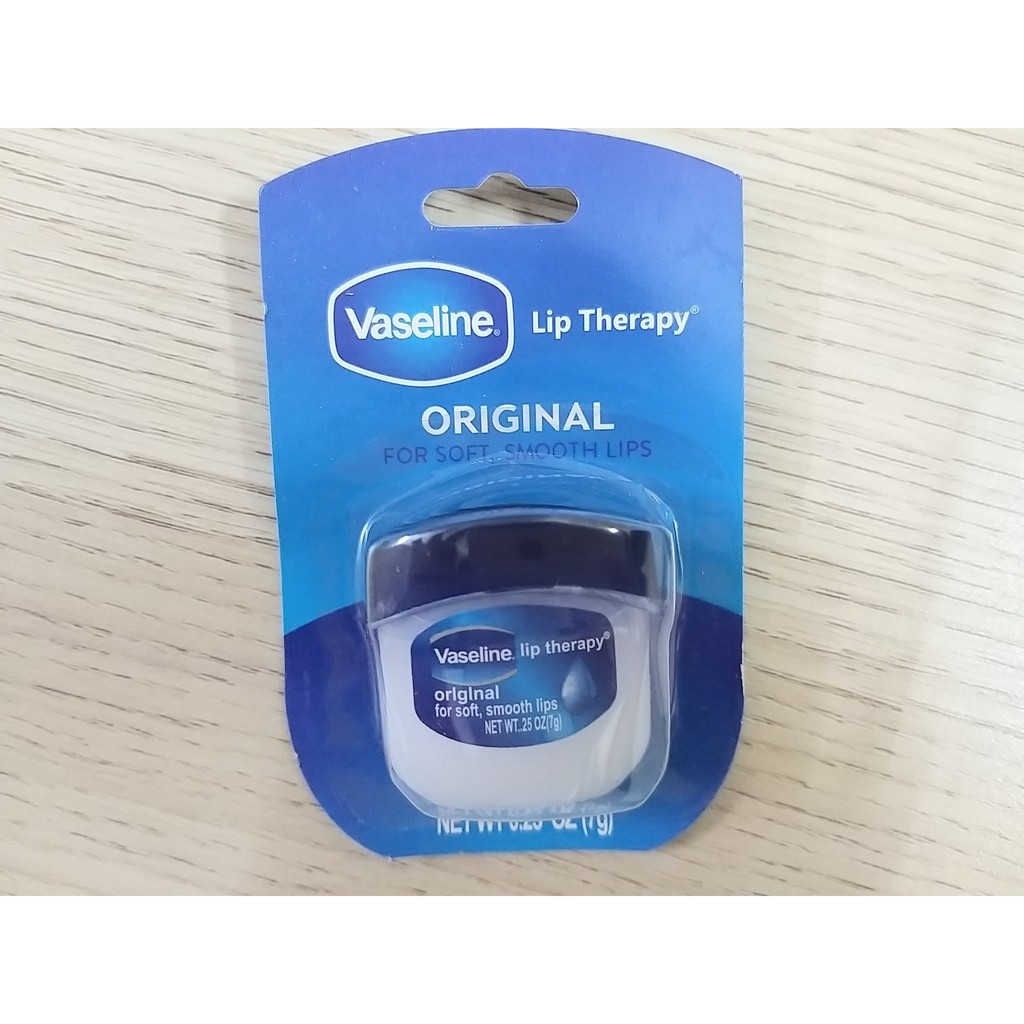 Son Dưỡng Môi Vaseline Dạng Hộp Cấp Ẩm Làm Mềm Mịn Môi, 7g Rosy - Original