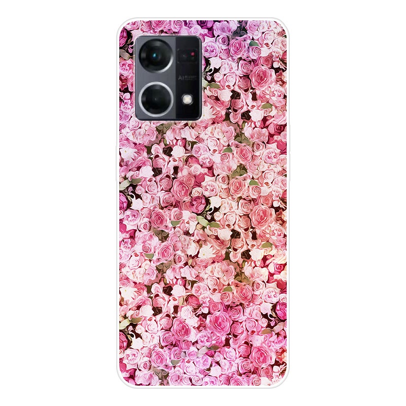 Ốp Điện Thoại TPU Dẻo Họa Tiết Hoạt Hình Dễ Thương Cho OPPO Reno8 4G OPPO Reno 8 4G