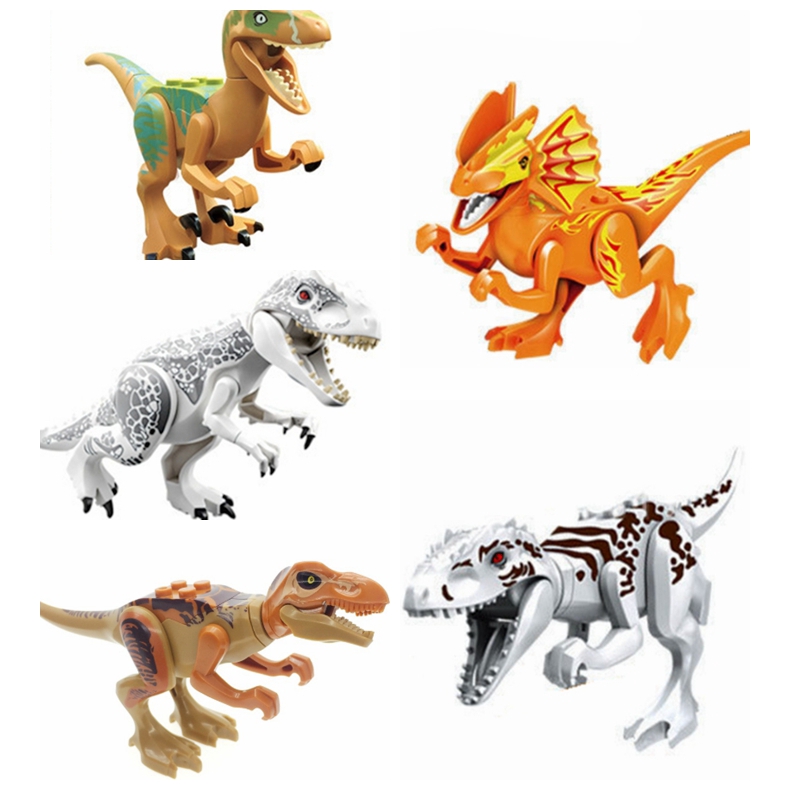 Mô hình lắp ráp SLUBAN mini đồ chơi hình khủng long kỷ Jura sáng tạo
