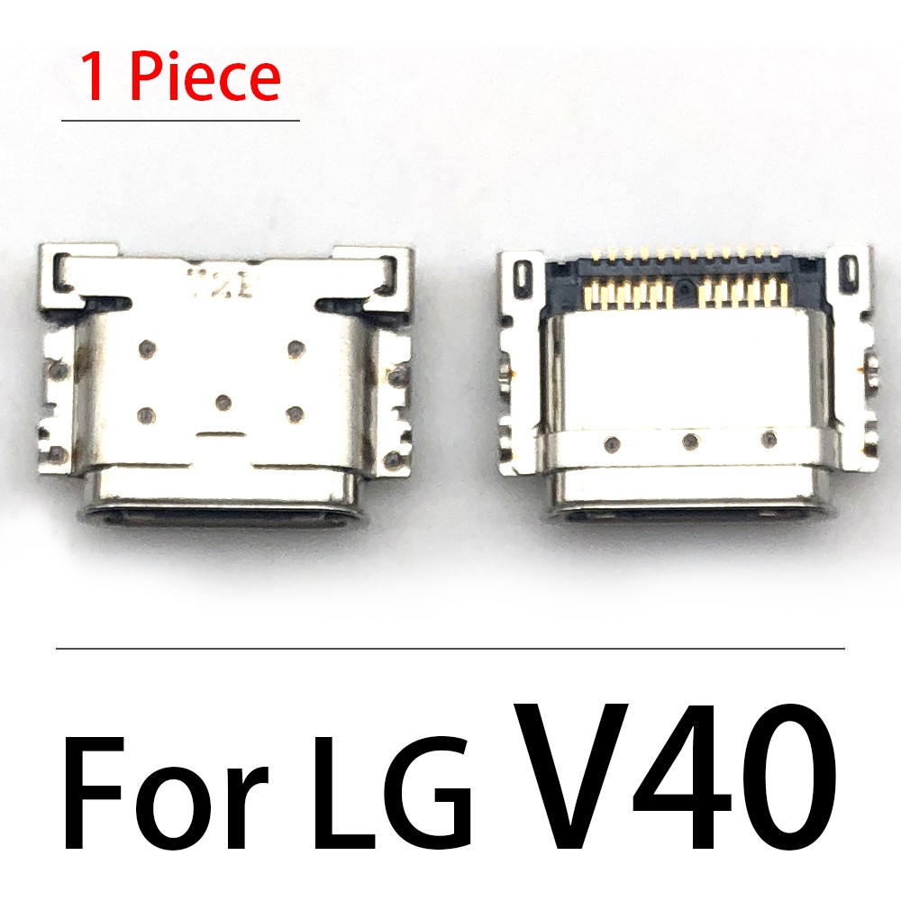 Đầu Nối Cổng Sạc Micro Usb Chất Lượng Cao Cho Lg V30 V40 Q60 K8 K12 Plus K9 K11 K10 K4 2017 K10 2016