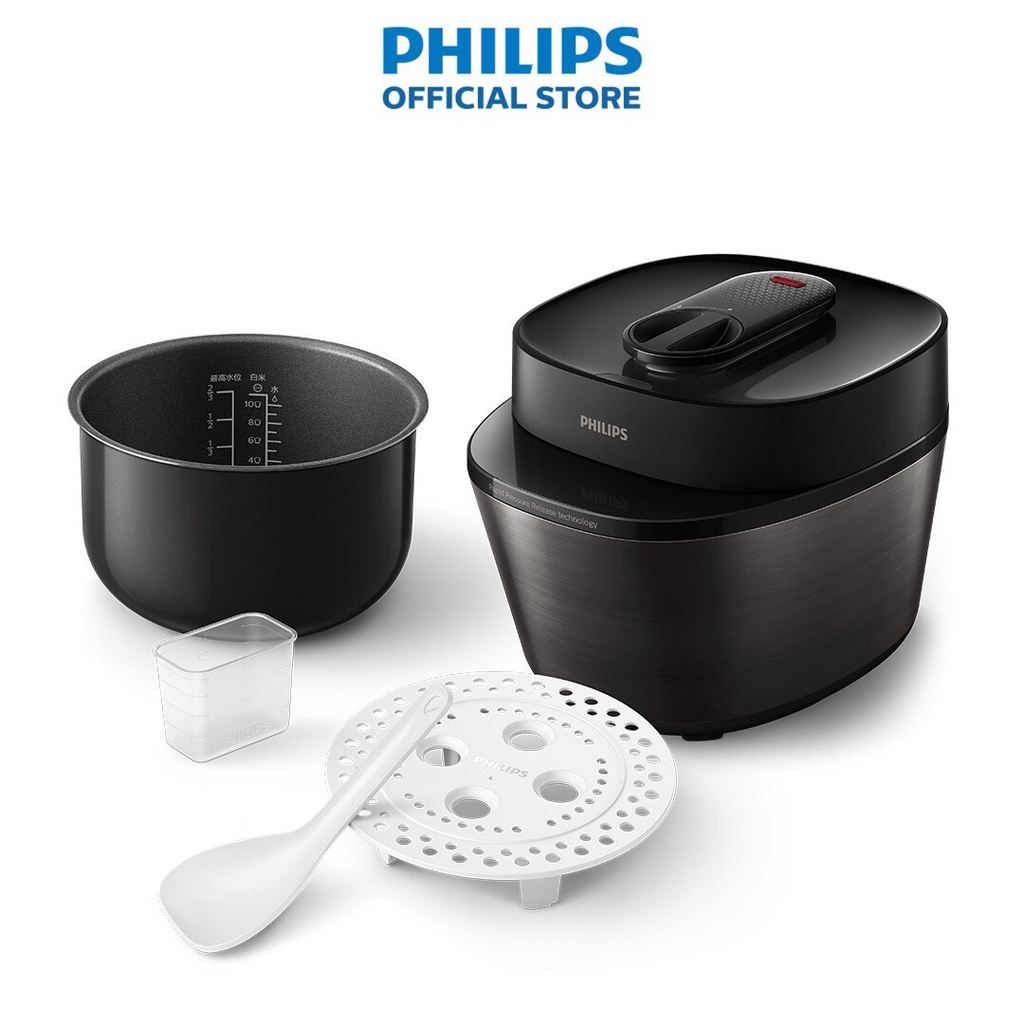 [Mã ELPLSBD06 giảm 10% đơn 1TR] Nồi áp suất đa năng điện tử Philips HD2151 /66 nấu ngon trong 30 phút - Hàng Chính Hãng