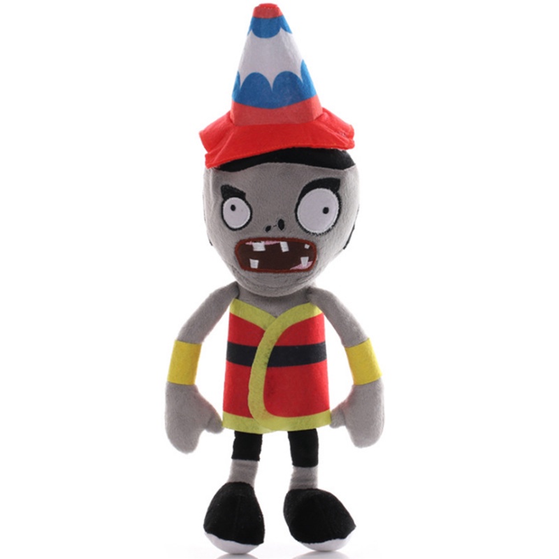 Thú nhồi bông 30cm chủ đề hoạt hình plants vs zombies thích hợp làm quà tặng cho bé
