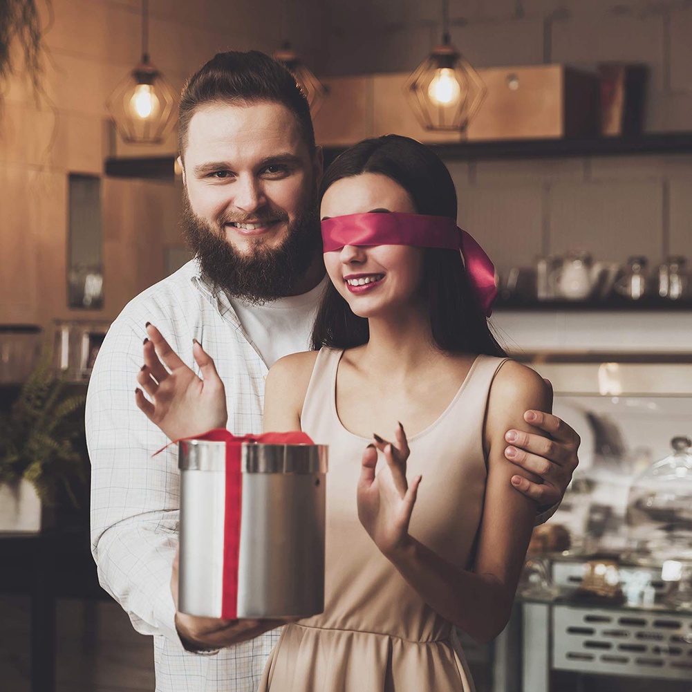 [Mới] Mặt Nạ Che Mắt Bằng Lụa Mềm Mại Quyến Rũ / Mặt Nạ Mắt Có Dây Ruy Băng Nơ Độc Đáo Cho Nữ / Cặp Đôi