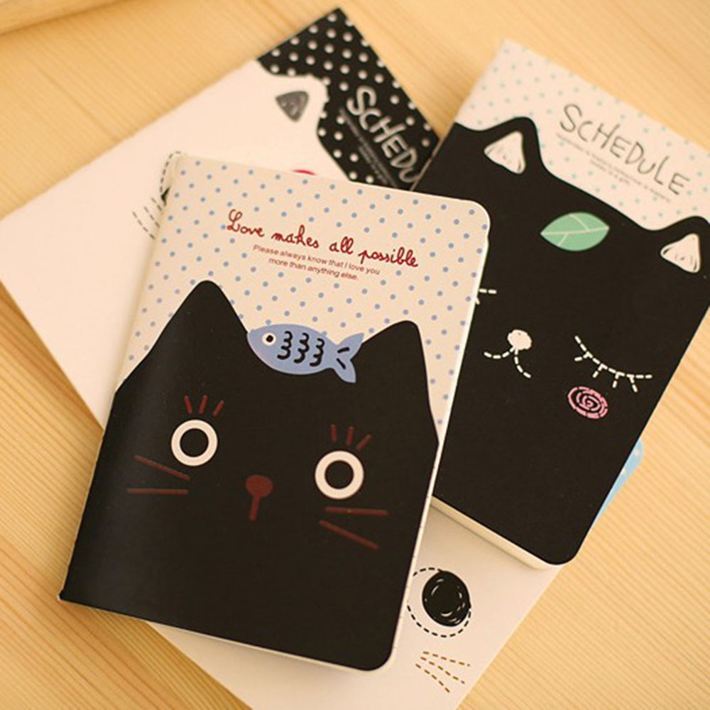 Sổ tay mini hình con mèo rất đáng yêu