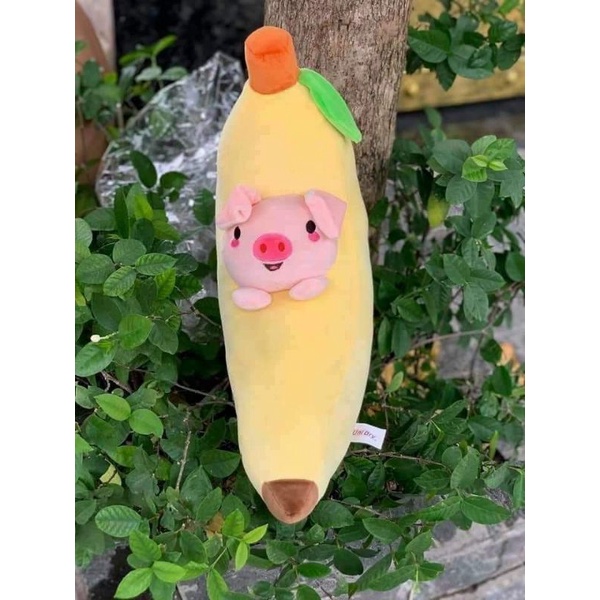 THÚ BÔNG HÌNH TRÁI CHUỐI Hàng khuyến mãi Unidry