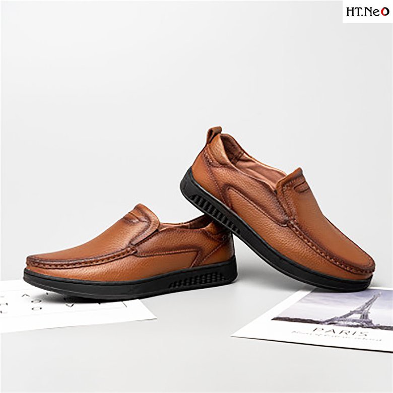 Giày mọi nam da thật (gm85)