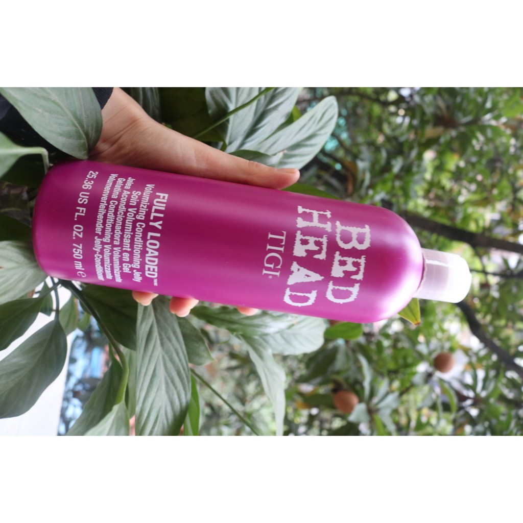 [Chính Hãng]Dầu Gội Xả Tăng Phồng Tigi Tím 750ml - Bed Head Fully Loaded Volumizing 750ml