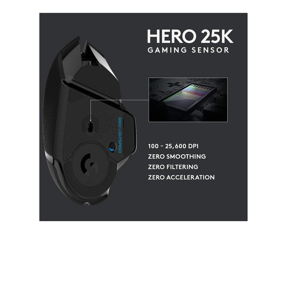 Chuột Gaming Logitech G502 Hero- hàng chính hãng