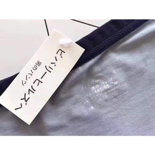 Hộp 5 quần lót cotton nam Muji xuất Nhật chuẩn 50-85kg