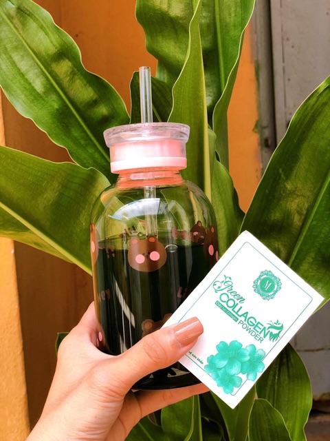 [TẶNG KÈM CHAI 500ml ] DIỆP LỤC COLLAGEN CHÍNH HÃNG/THỰC PHẨM CHỨC NĂNG LÀM ĐẸP DA, GIẢM MỤN, NÁM , TÀN NHANG | BigBuy360 - bigbuy360.vn