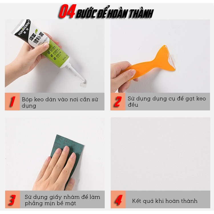 Keo phủ vết nứt tường TONGCEN DOKEY99