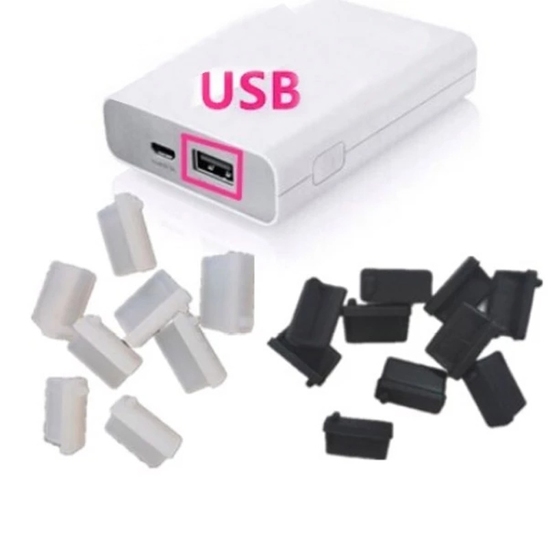1 Nút Silicon Mềm Đậy Cổng Sạc USB Chống Bụi Chống Thấm Nước Chất Lượng Cao Cho Android Micro USB