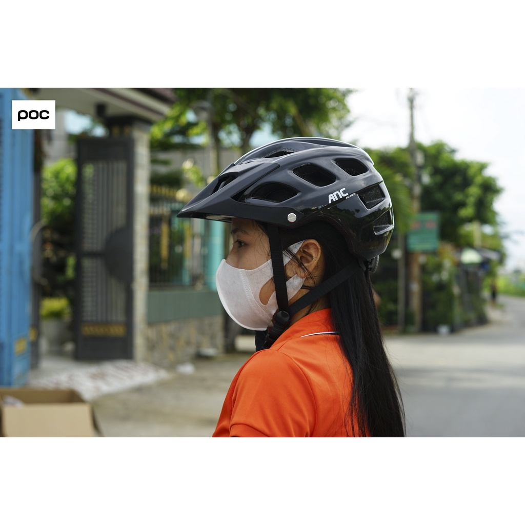 NÓN THỂ THAO XE ĐẠP XE MÁY POC ANC NC08 KÈM TÚI ĐỰNG VÀ HỘP