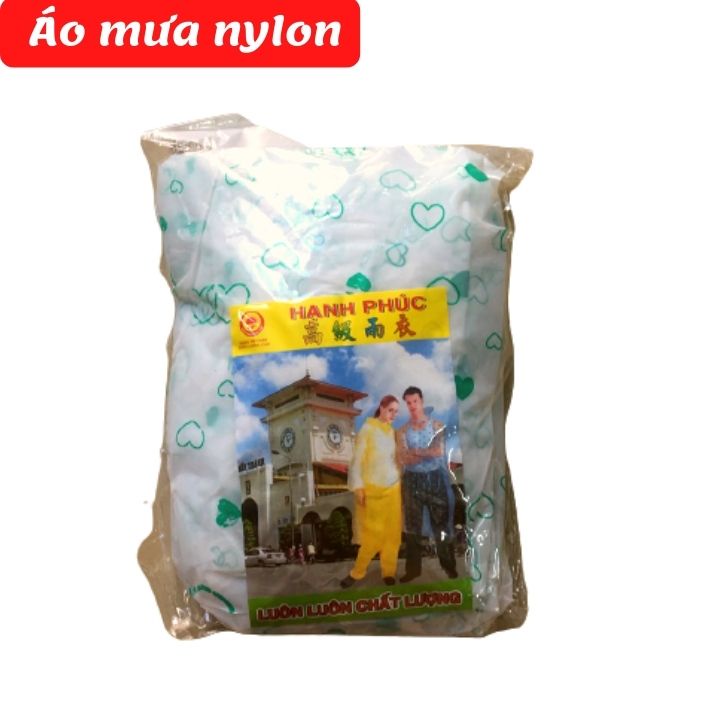 Áo mưa nylon tiện lợi - nhẹ dễ dàng mang theo- Tomchuakids