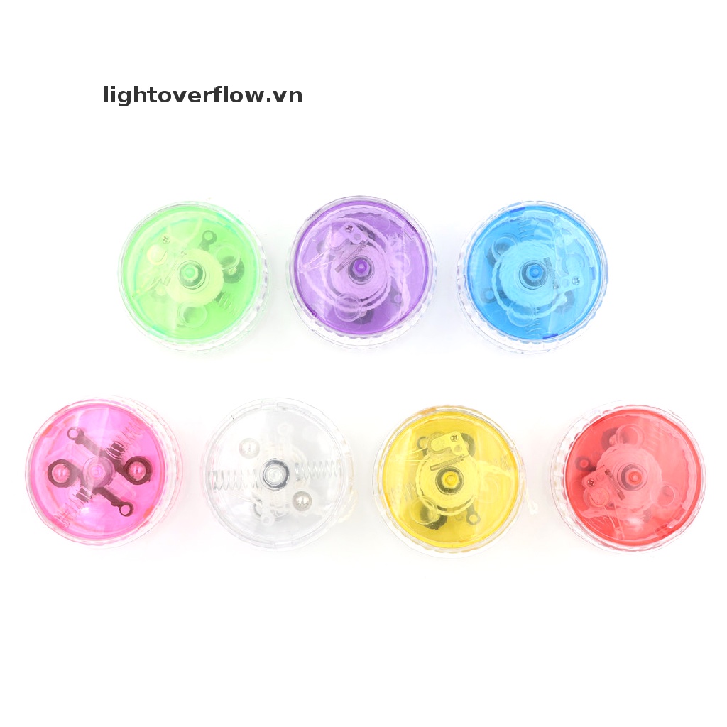 [lightoverflow] Đồ Chơi YoYo Có Đèn LED Nhấp Nháy Tốc Độ Cao Cho Tiệc Trẻ Em