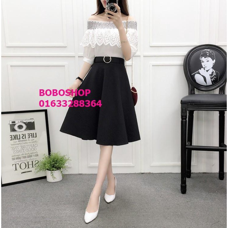 Chân váy xòe kèm belt hottrend -Hàng nhập khẩu | BigBuy360 - bigbuy360.vn