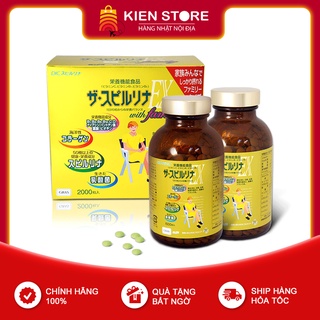 Tảo vàng cao cấp Spirulina EX Nhật Bản 2000 viên