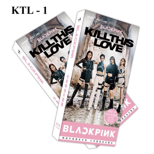 Postcard 180 ảnh BLACK PINK