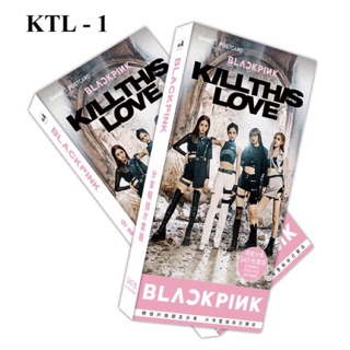 Postcard 180 ảnh black pink