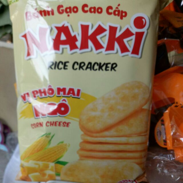 Bánh gạo cao cấp Nikki vị phô mai Ngô 118 g