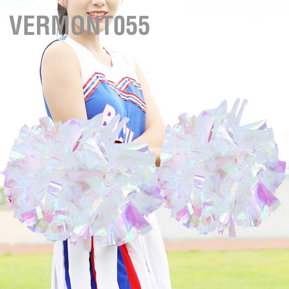 Vermont055 Cheerleadering Pom Poms Pompoms for Dance Party School Sports Competition