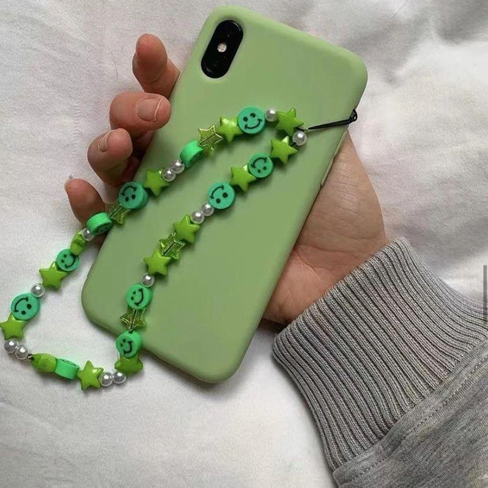 Dây Đeo Điện Thoại Bằng Acrylic Chuỗi Hạt Thời Trang Cho Nữ|Dây Chuỗi Hạt Mềm Mại Chống Thất Lạc Tiện Dụng