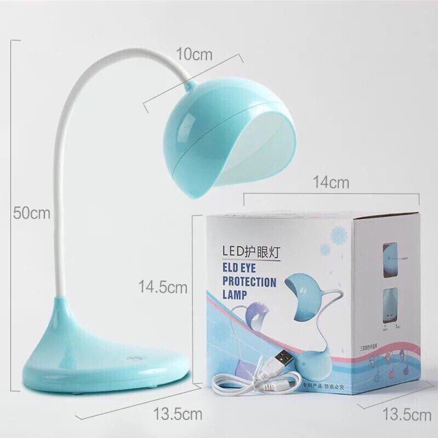 Đèn học chống cận hoa tuylip