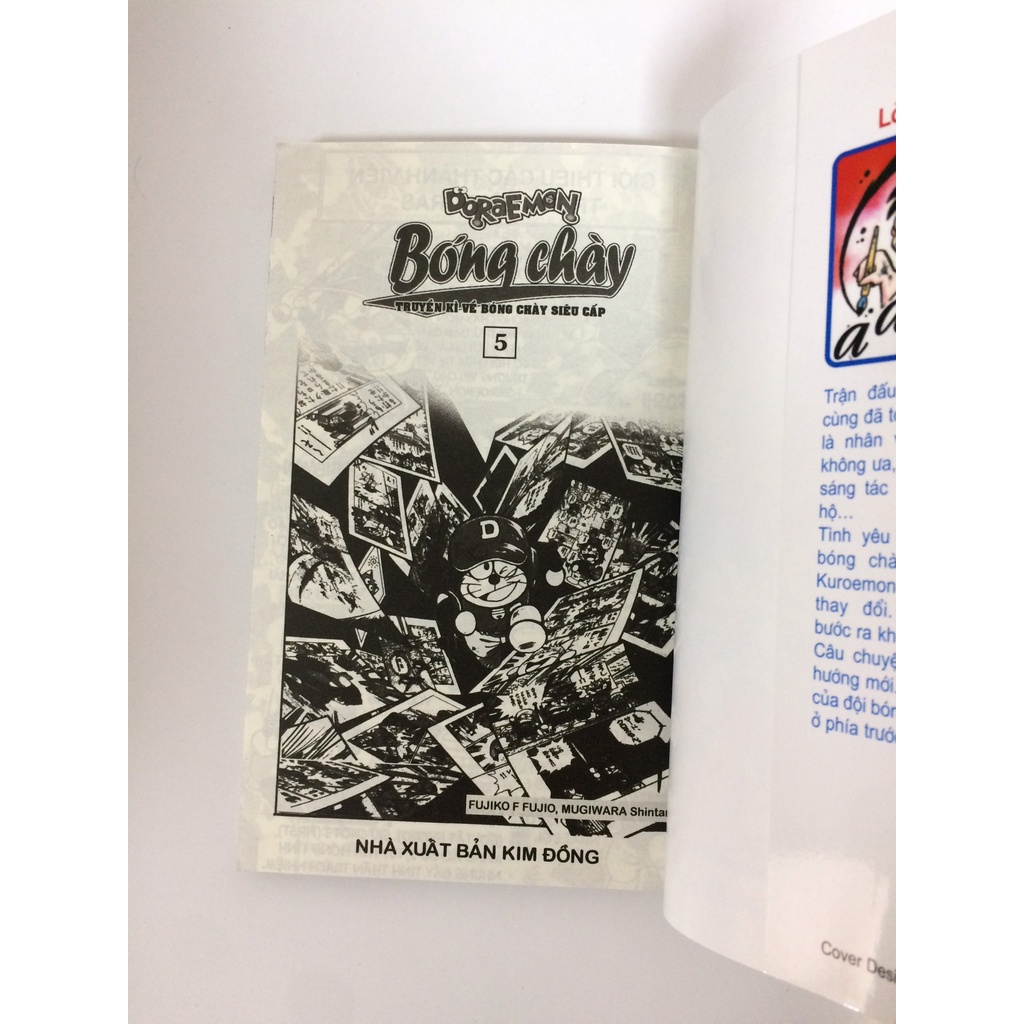 Sách - Doraemon bóng chày - Truyền kì về bóng chày siêu cấp - Tập 5