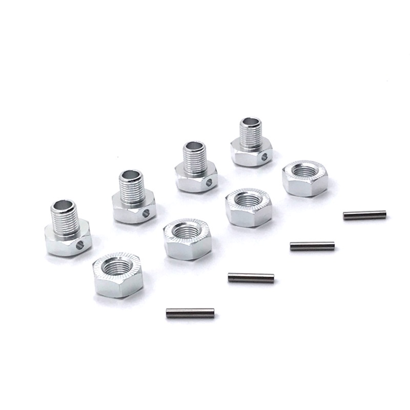 Nâng Cấp Kim Loại Lục Giác Bánh Xe Khớp Nối Hạt 17Mm Cho 1 / 10 RC Xe JLB Đua CHEETAH 11101 21101 J3