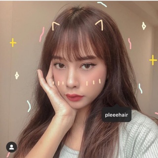 Thuốc nhuộm tóc màu NÂU SÁNG ko tẩy tặng oxy trợ dưỡng và găng tay