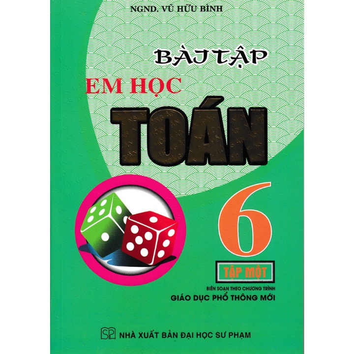 Sách (Combo, Lẻ tùy chọn) Bài Tập Em Học Toán Lớp 6 - Tập 1+2 (Biên Soạn Theo Chương Trình Mới)