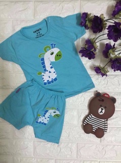 Set 5 bộ cotton hình thú