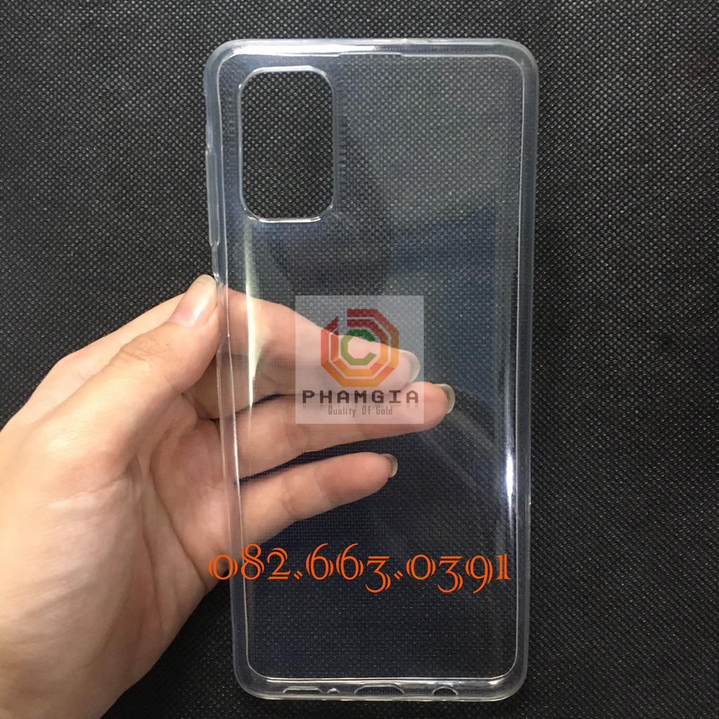 Ốp lưng Samsung M51 dẻo trong suốt siêu bền