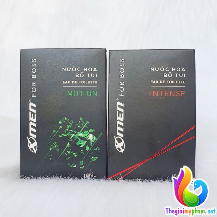 Nước Hoa Bỏ Túi Xmen For Boss 18ml, HƯƠNG INTENSE/ MOTION
