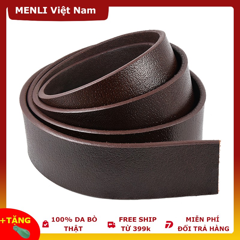 Dây lưng da bò thật
