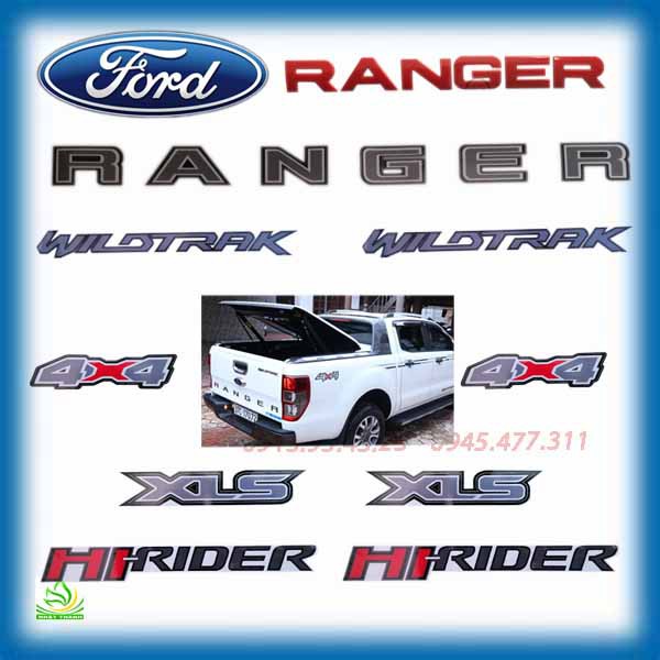 Tem dán sườn xe Ford Ranger
