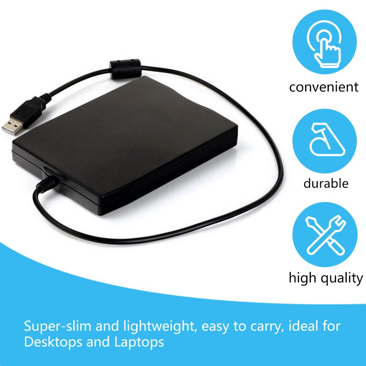 Ổ Đĩa Mềm Ngoài 1.44mb 3.5 "Cho Laptop | BigBuy360 - bigbuy360.vn