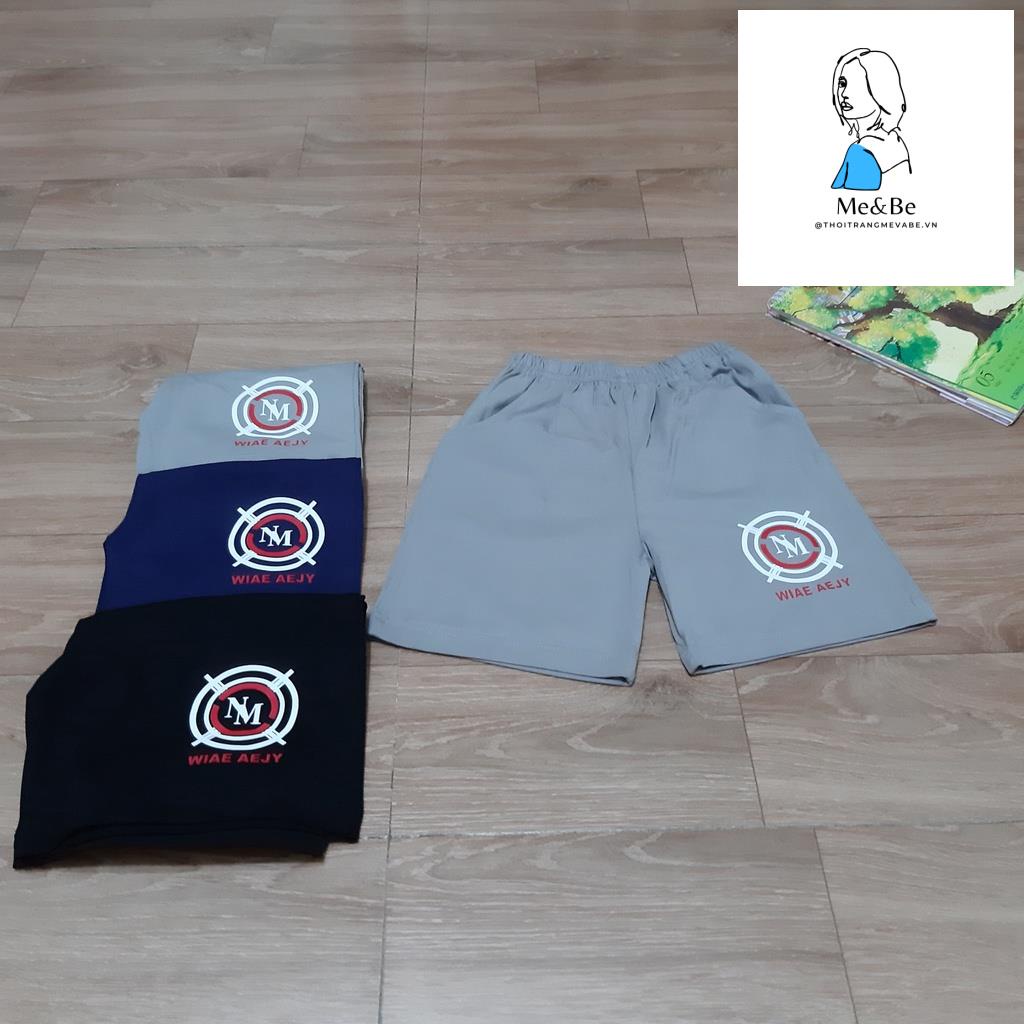 Quần đùi short thun cho bé mùa hè chính hãng 4 MÀU - MADE IN USA