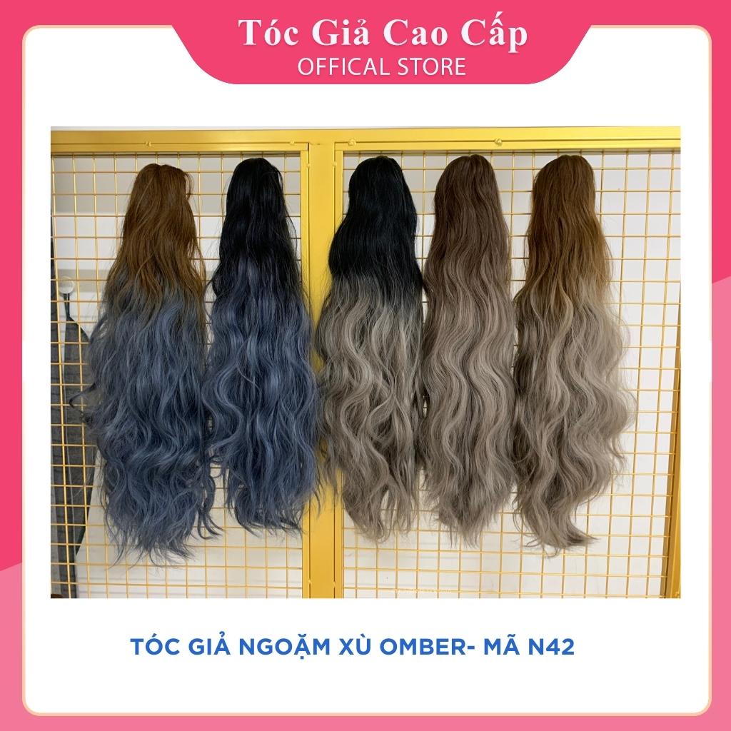 Tóc giả ngoặm omber mẫu mới, đủ màu sắc