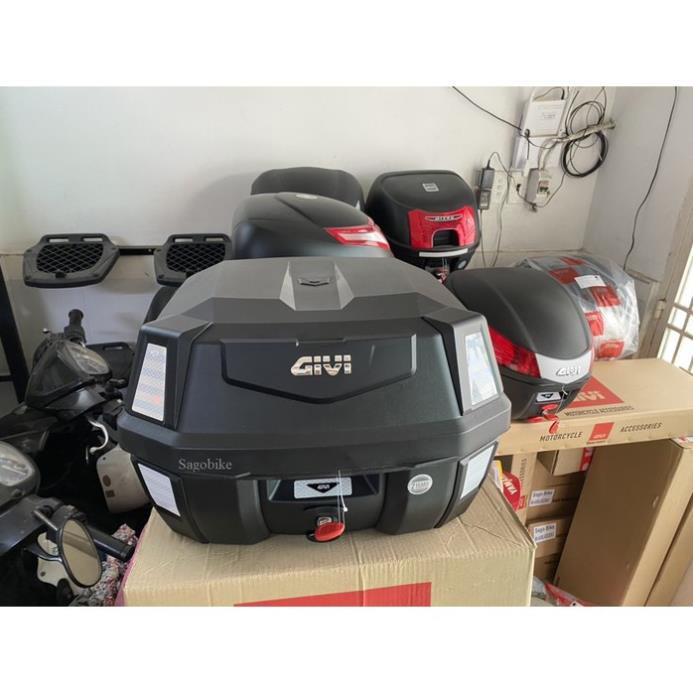 Thùng Givi B42N-ADV Thùng Sau Givi Thùng Xe Máy Winner X, Exciter 150, 135, Wave, Sirius Moto... Có Tựa Lưng, Chống Sốc