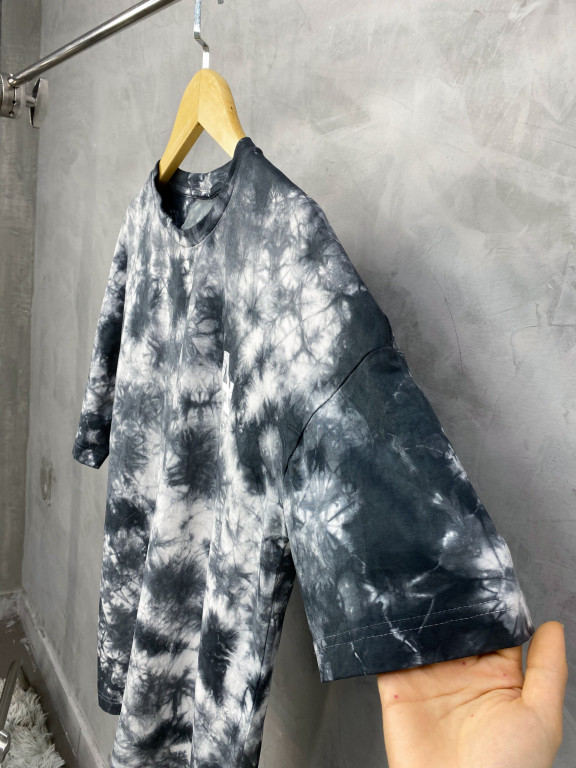 (HÀNG XUẤT XỊN) Áo họa tiết 1812 L/A TYE DYE OVERFIT TEE Made in Cambodia full tag code
