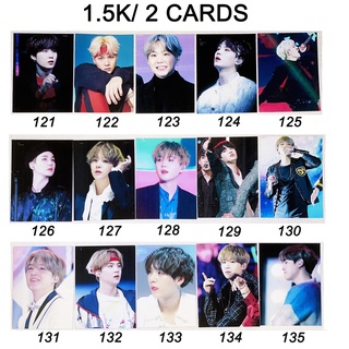 Sale set card  SUGA BTS