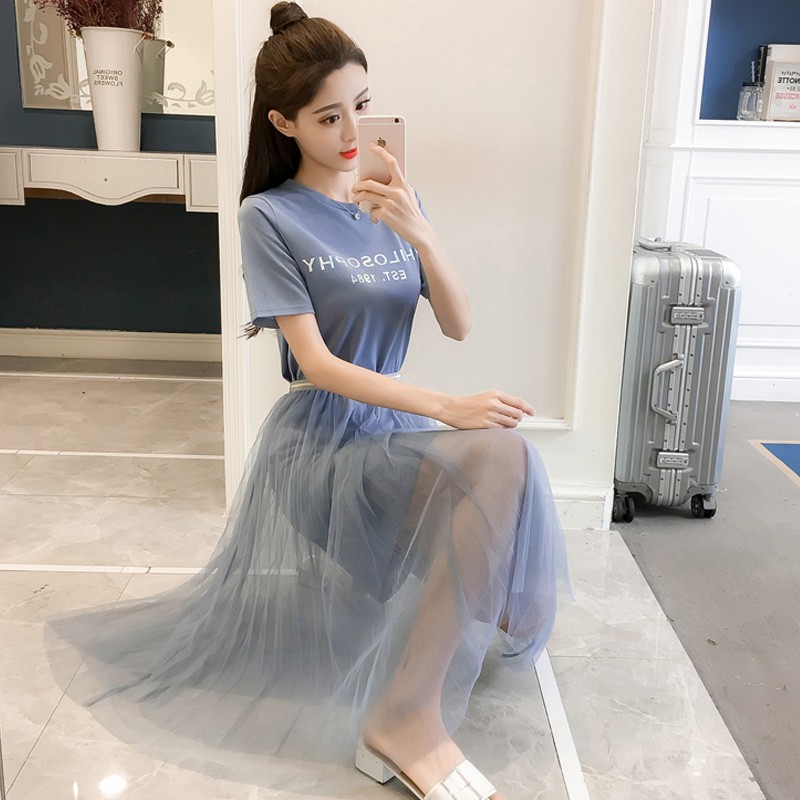 Đầm Nữ Tay Ngắn Ôm Dáng Phong Cách Hàn Quốc | BigBuy360 - bigbuy360.vn