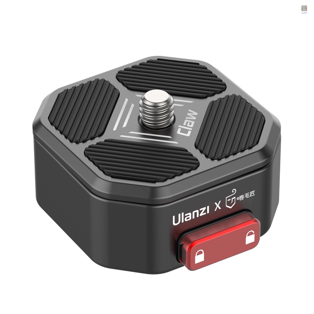 ULANZI Đĩa QR Tháo Lắp Nhanh Với Ốc 1 / 4 Inch 50kg Cho Máy Ảnh DSLR