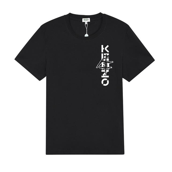 Áo thun cotton tay ngắn in chữ KENZO thời trang dành cho cặp đôi 032