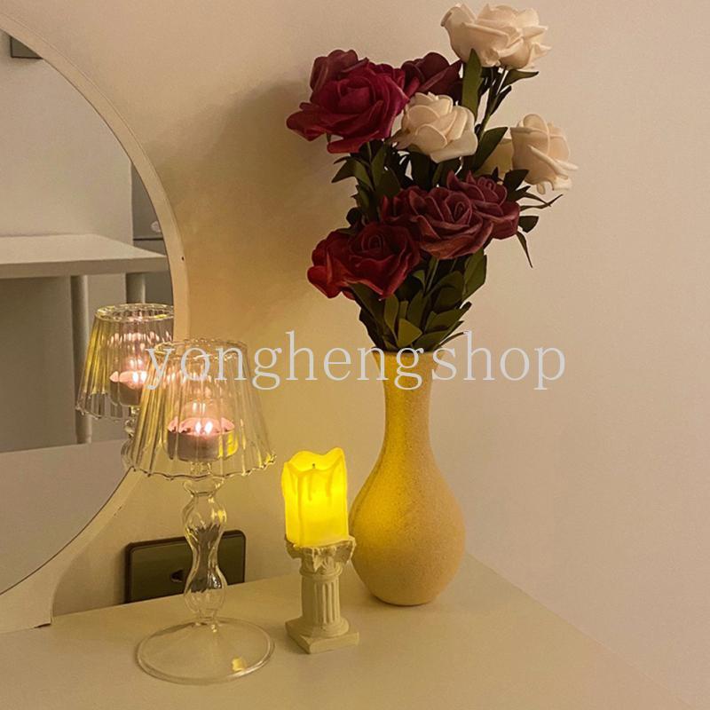 Chân Nến Nhân Tạo Phong Cách La Mã Cổ Điển Dùng Trang Trí Nhà Cửa/ Đạo Cụ Chụp Ảnh