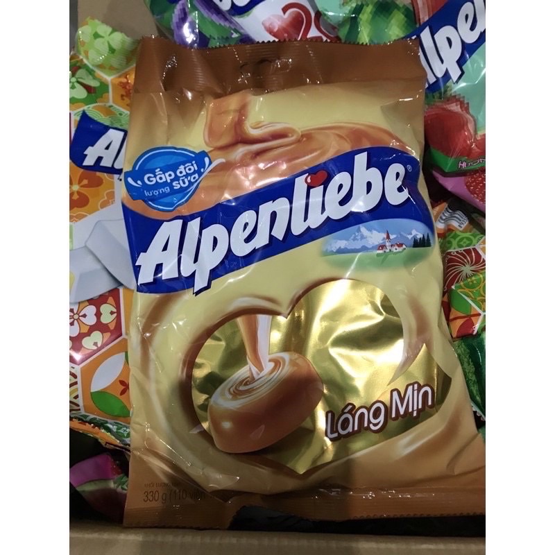Kẹo Mềm Alpenliebe 2Chew Dâu & Nho Gói 25/65 Viên