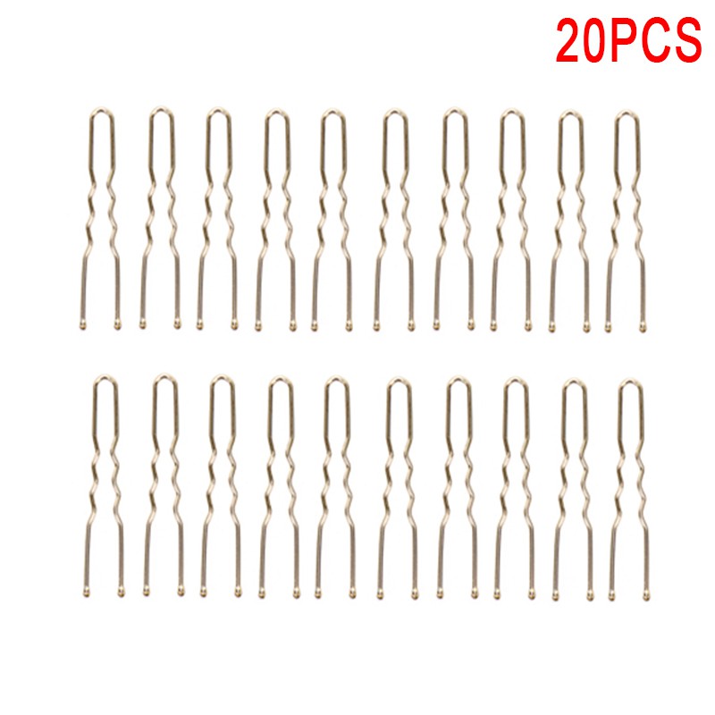 [bigapple]20Pcs/set Women U Shaped Hair Clips Bobby Pins adore