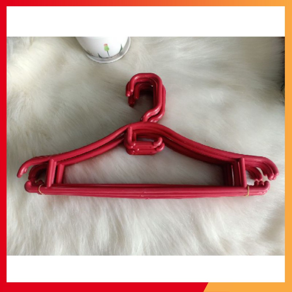 COMBO 10 MÓC NHỰA TREO ,PHƠI QUẦN ÁO NGƯỜI LỚN LOẠI DÀY 39.5CM