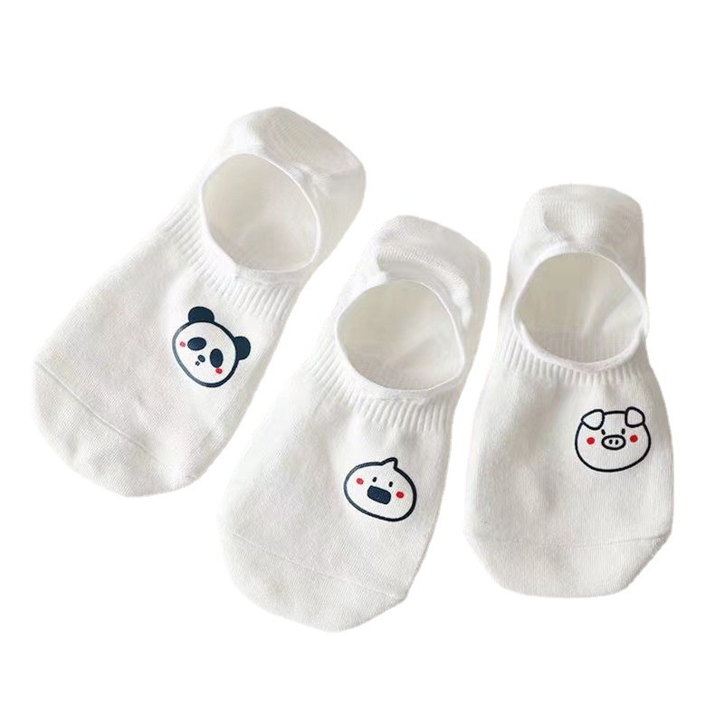 Vớ tất cổ ngắn nữ  dễ thương chất liệu cotton  phong cách Hàn Quốc 2022 TAHYCO TN20 5 ĐÔI